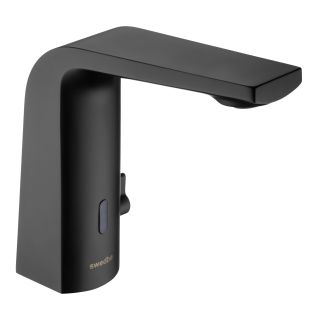 Сенсорный смеситель для раковины Swedbe Europe 6020B-220 с блоком питания чёрный